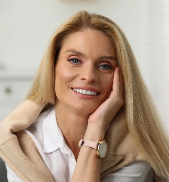 beautiful confident middle aged money